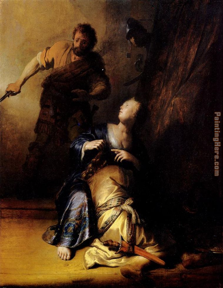 Samson And Delilah painting - Rembrandt Samson And Delilah art painting